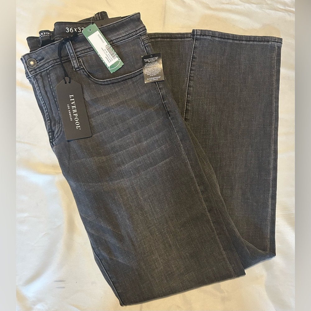 NWT Gray Jeans- Liverpool Los Angeles